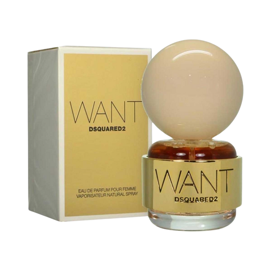 Dsquared Want Eau de Parfum for Women Brand New & Sealed 100ml